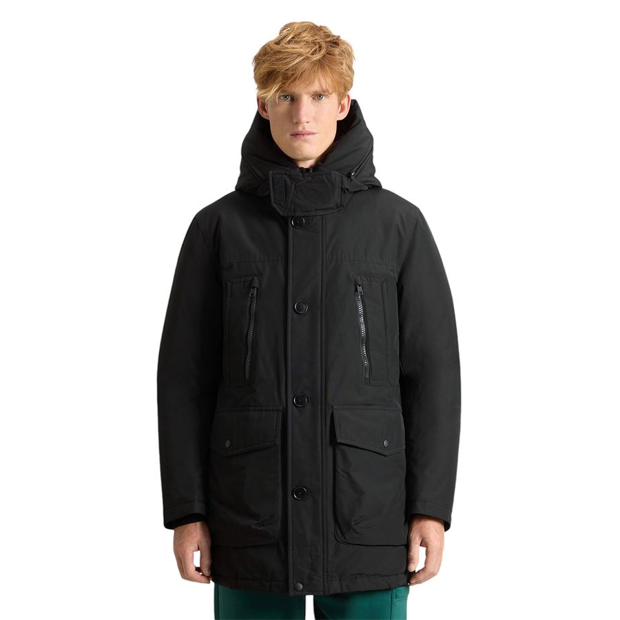 Arctic Parka Evolution in Ramar Cloth Woolrich | CFWOOU0866BLK